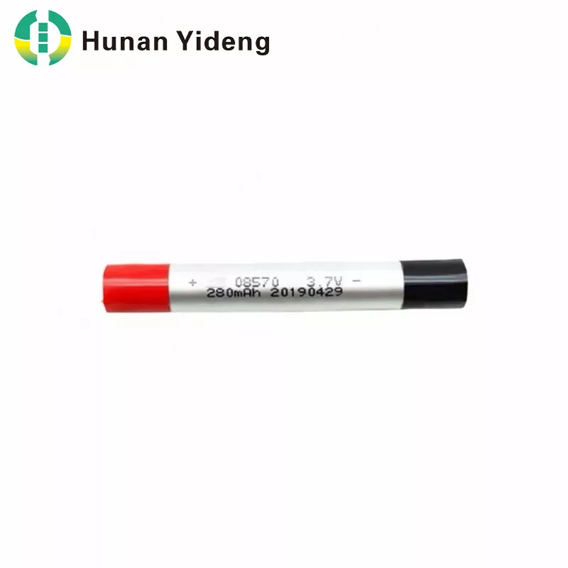 08570 3.7V 280mAh Ceallraí Li-polaiméire Sorcóireacha Caol