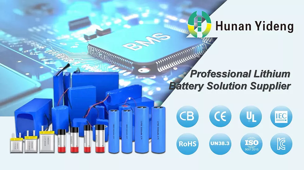 High Capacity 18650 Cylindrical Lithium Ion Battery 3.7V 3000mAh